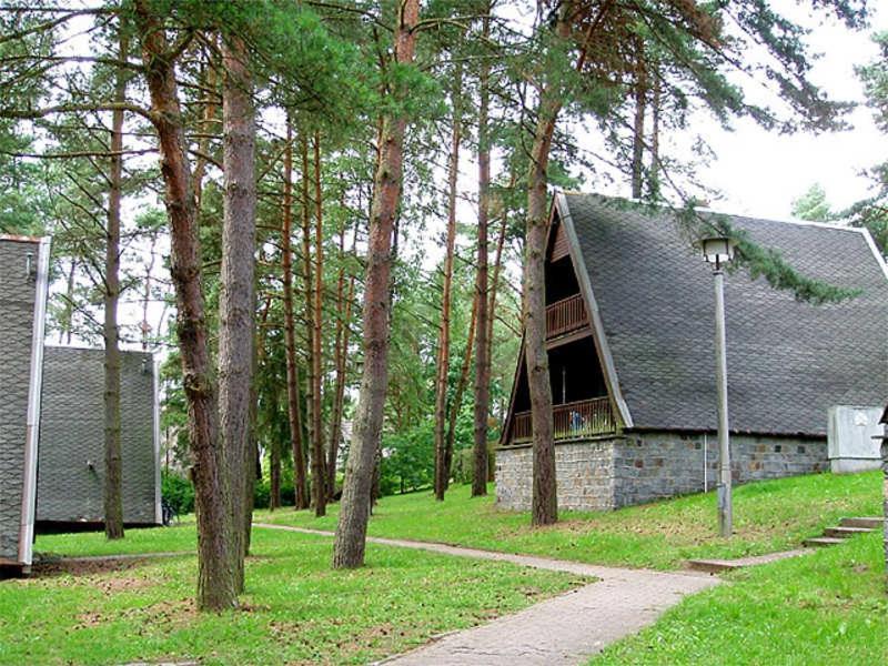 Finnhaussiedlung Am Garder See Lohmen  Buitenkant foto